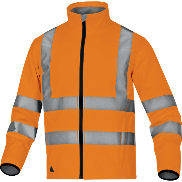 Delta Plus LEGA – Lightweight Hi-Viz Softshell Jacket with Breathable Protection