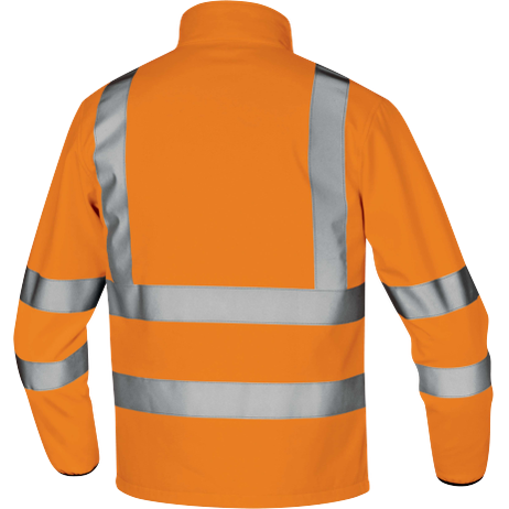 Delta Plus LEGA – Lightweight Hi-Viz Softshell Jacket with Breathable Protection