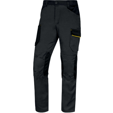 Delta Plus M2PA3 Work Trousers – Triple-Stitched, Preformed Knees, 9-Pocket Utility