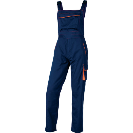 Delta Plus M6SAL Work Overalls – Durable 8-Pocket Utility with Elasticated Waist