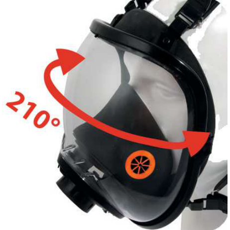 Delta Plus M9300 STRAP GALAXY – Silicone Respirator Mask with Adjustable Straps