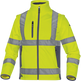 Delta Plus MOONLIGHT2 Hi-Viz Softshell Jacket – Waterproof, Breathable & 2-in-1 Design