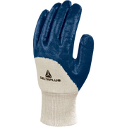 Delta Plus NI150 Blue Nitrile-Coated Glove – Secure Fit & Enhanced Grip