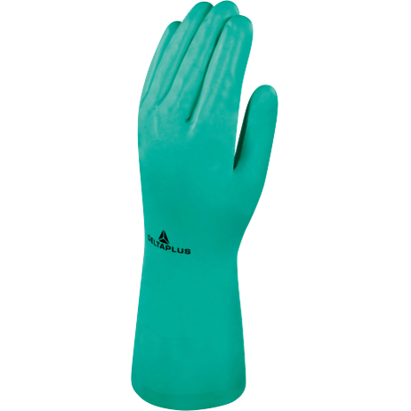 Delta Plus NITREX VE801 Smooth Nitrile Gloves – Chemical & Oil Resistant