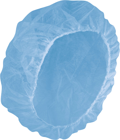 Delta Plus PO110 Unisex Round Cap with Elasticated Edge