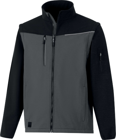 Delta Plus SOCCIA – 2-in-1 Water-Repellent Softshell Jacket