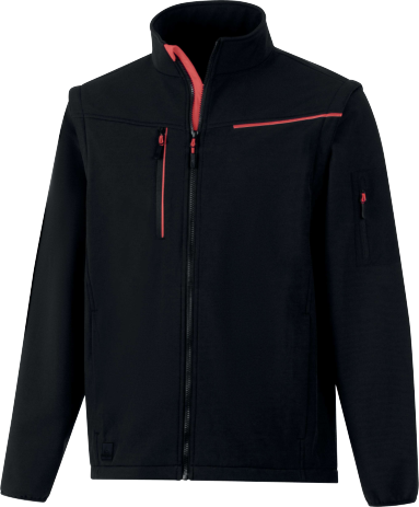 Delta Plus SOCCIA – 2-in-1 Water-Repellent Softshell Jacket