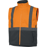 Delta Plus TARMAC 5-in-1 High-Vis Waterproof Parka – Modular & Breathable