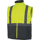 Delta Plus TARMAC 5-in-1 High-Vis Waterproof Parka – Modular & Breathable