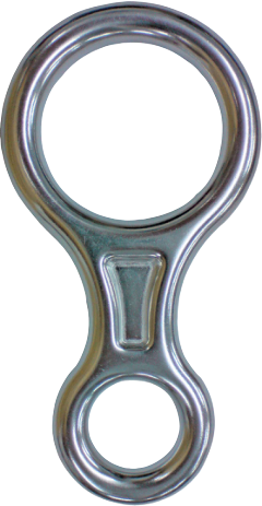 Delta Plus TC004 Mountain Eight – Durable Aluminum Figure of Eight for Rope Work