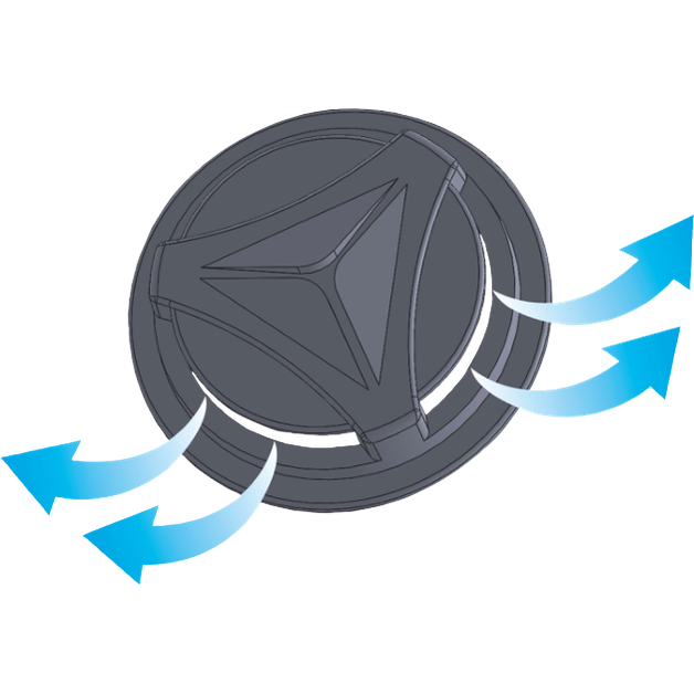 Delta Plus M1300VB – Foldable Disposable Mask with Exhalation Valve