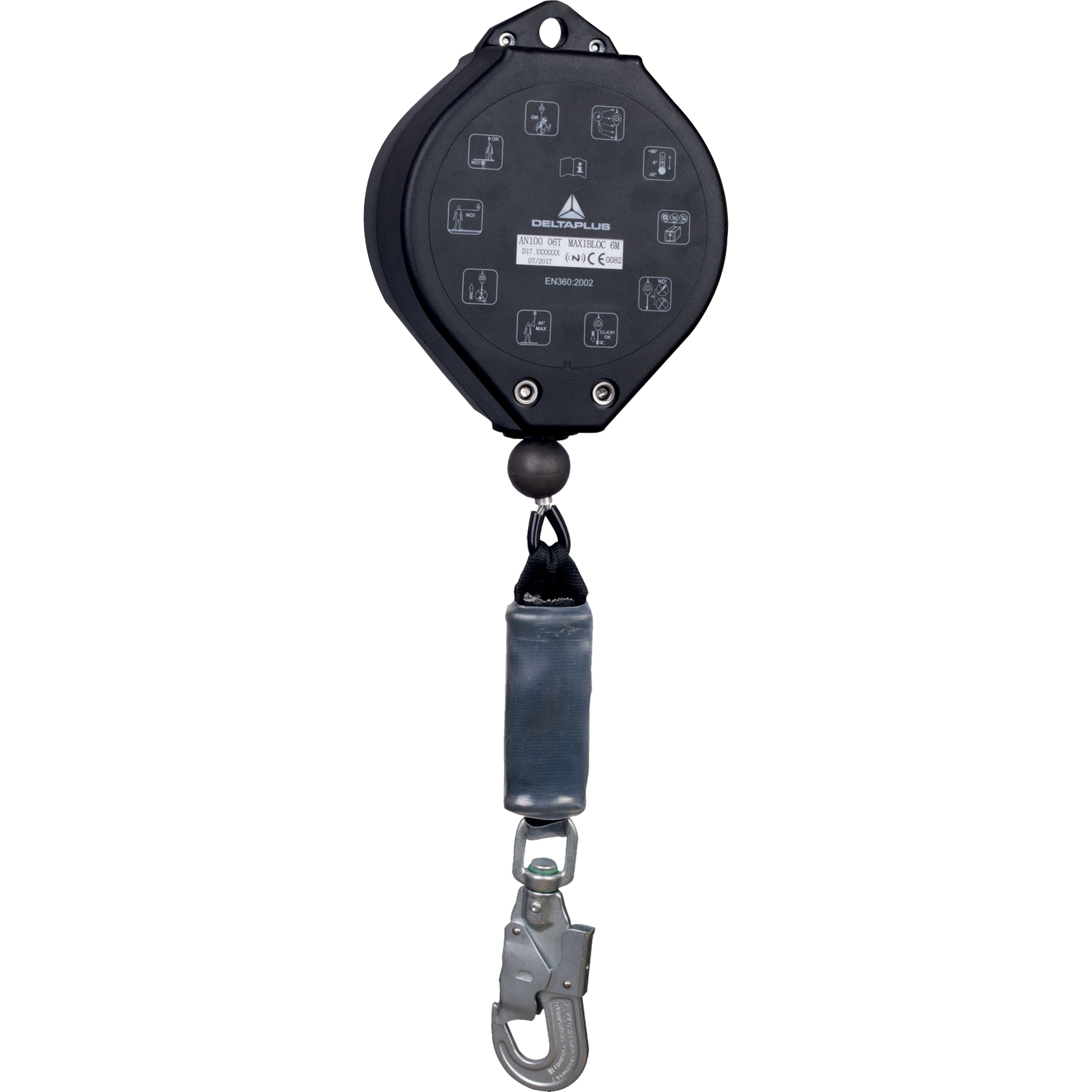 Delta Plus MAXIBLOC AN10010T2 Retractable Fall Arrester – 10M