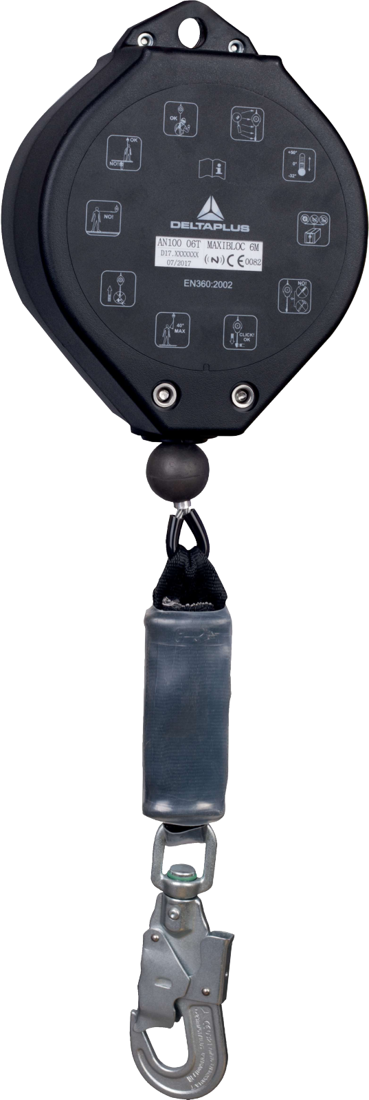 Delta Plus MAXIBLOC AN10015T Retractable Fall Arrester – 15M