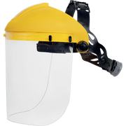 Delta Plus BALBI 2 Polycarbonate Safety Visor – Clear Lens with Adjustable Headband