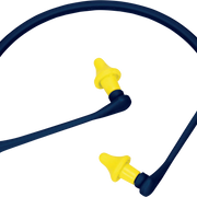 Delta Plus CONICAP2 01 Banded Earplugs with PU Foam Tips – Comfortable & Reusable Noise Protection