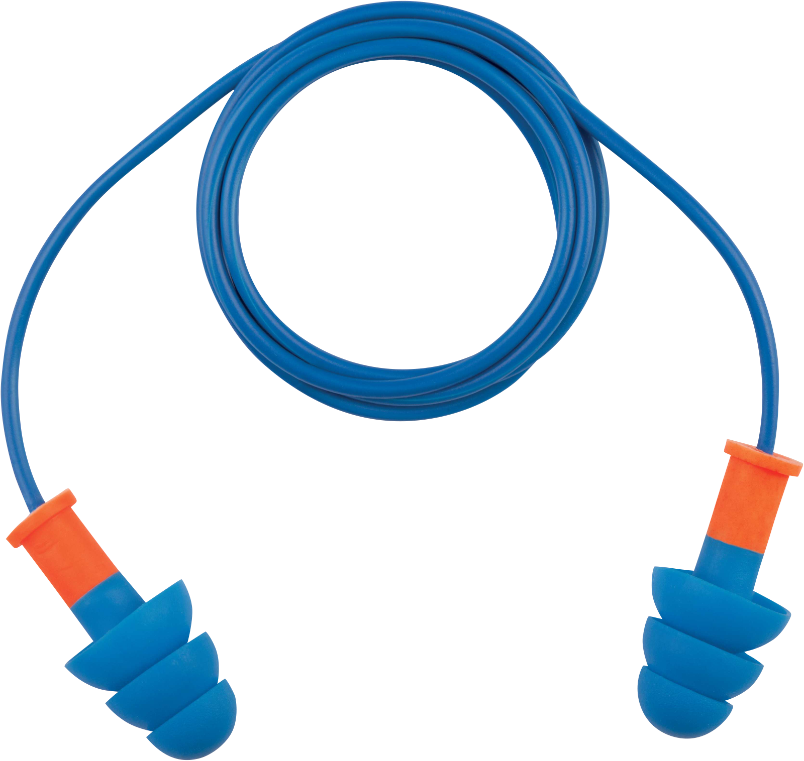 Delta Plus CONICFIRDE050 Detectable Reusable Earplugs – 50 Pairs for Food Industry Compliance