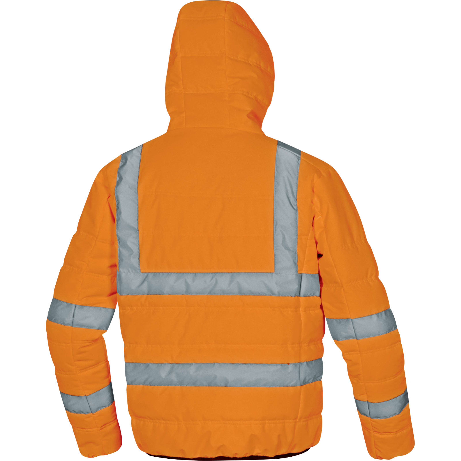 Delta Plus DOONHV High-Visibility Water-Repellent Down Jacket – Durable, Warm & Eco-Friendly