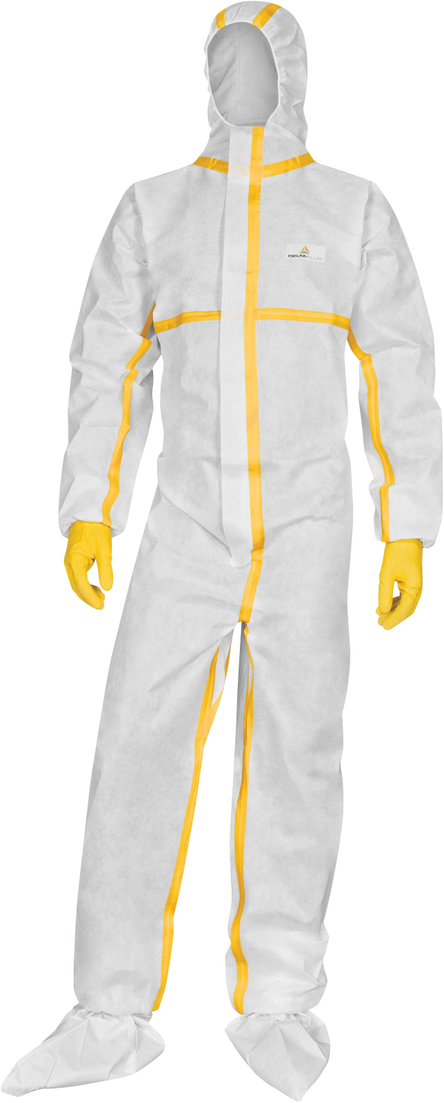Delta Plus DT216 - Disposable Chemical Protection Coveralls – Type 5, Breathable & Taped Seams