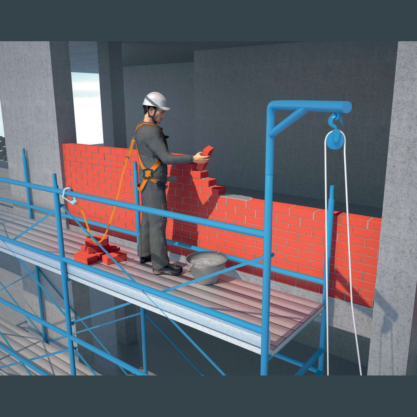 Delta Plus ELARA190V2 – Essential Fall Arrest Kit for Scaffolders