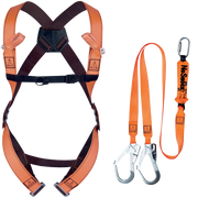 Delta Plus ELARA280V2 – Fall Arrest Kit with Double Energy-Absorbing Lanyard for Scaffolding Work
