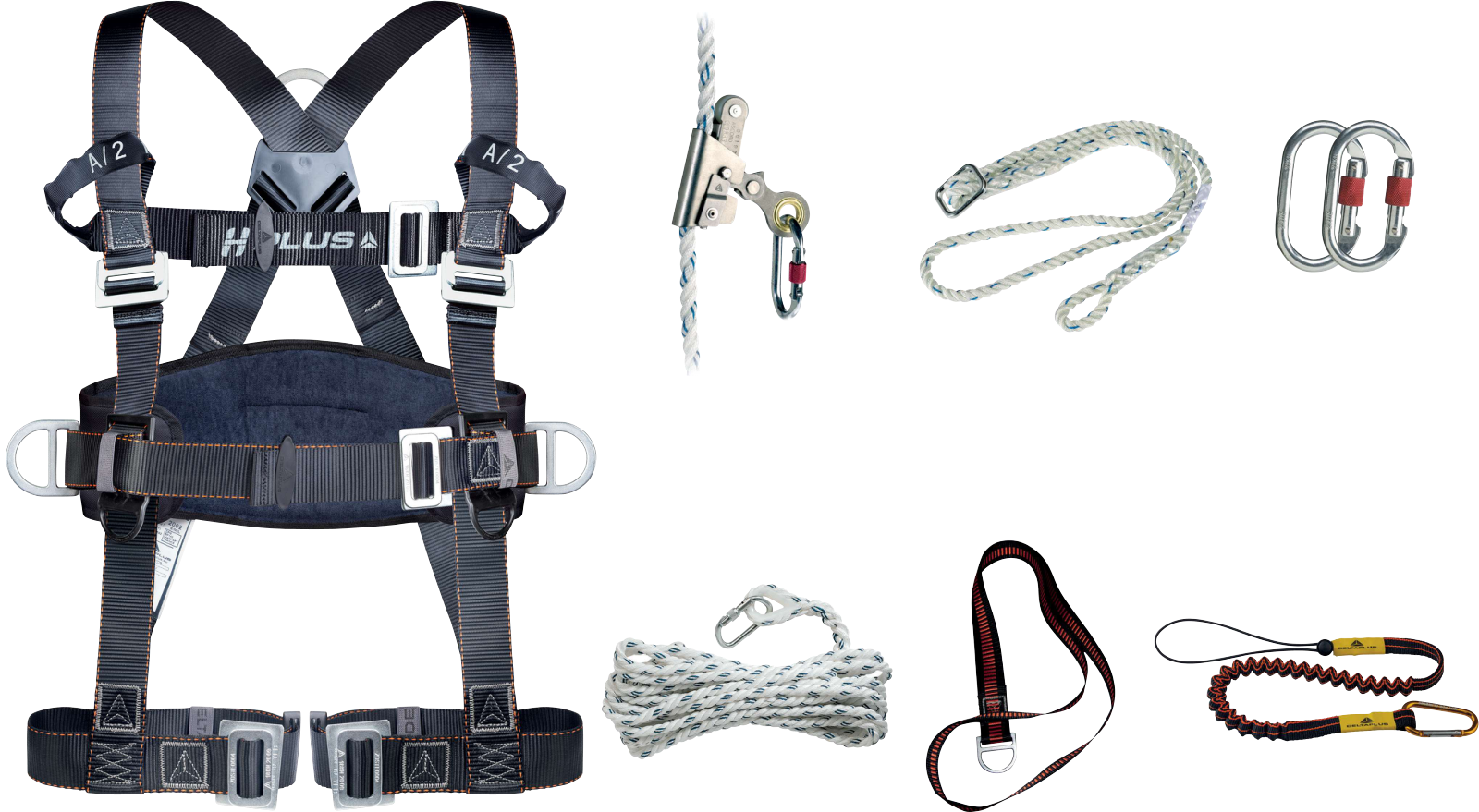 Delta Plus ELARA350H - Professional Fall Arrest Kit for Roofing & Height Work