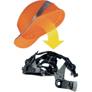 Delta Plus HARNESS V – Diamond V Helmet Replacement Harness with Terry Cloth Headband