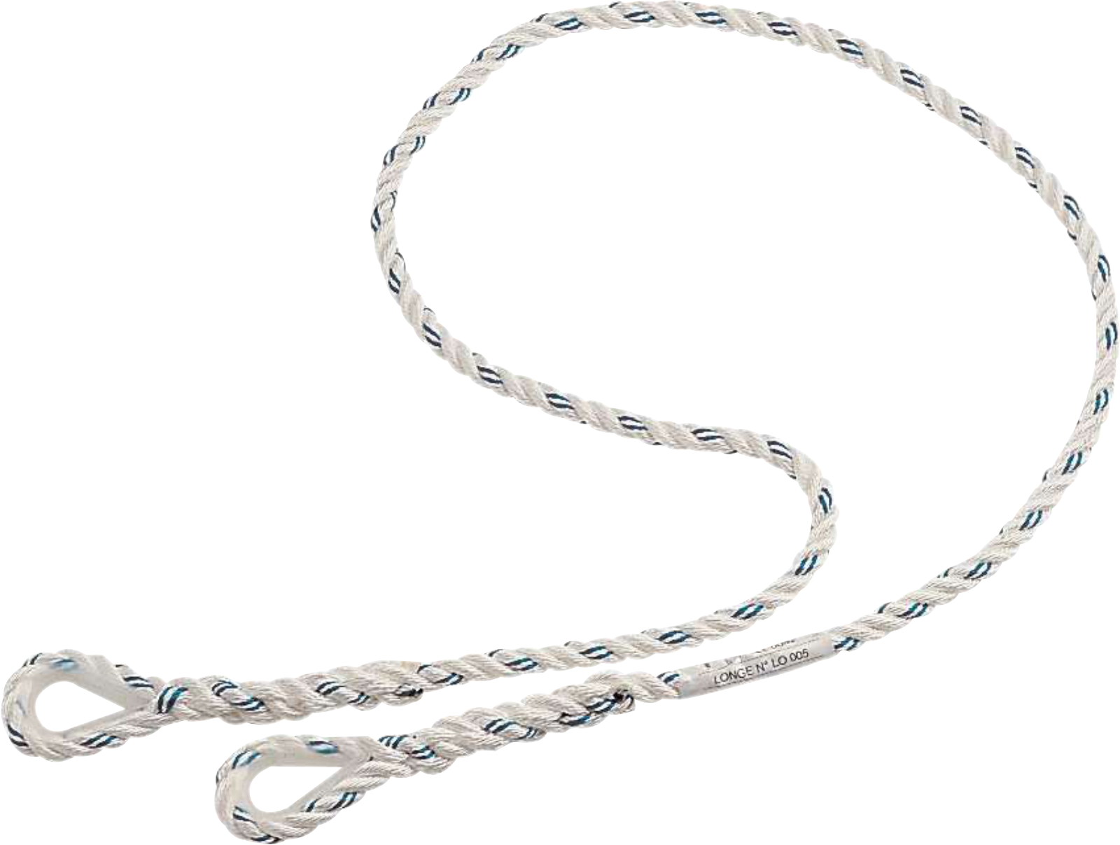 Delta Plus LO007100 Polyamide Lanyard – Durable & Secure Fall Restraint