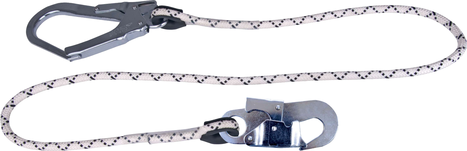 Delta Plus LO047150AD Braided Rope Lanyard with Large Opening Connector – Versatile Safety Solution