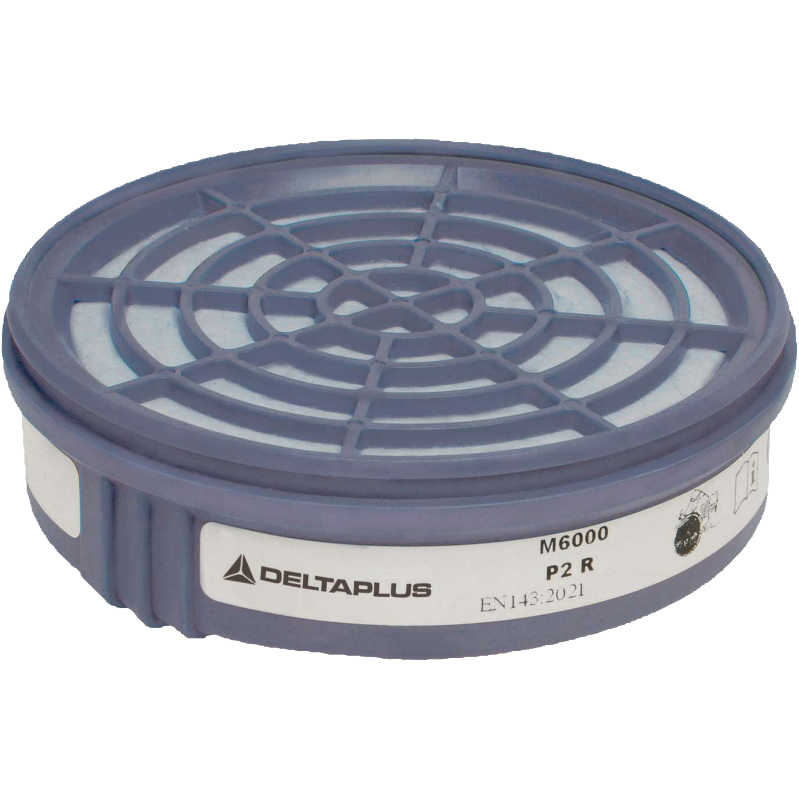 Delta Plus M6000 P2 Particulate Filter Inserts (Pack of 2)