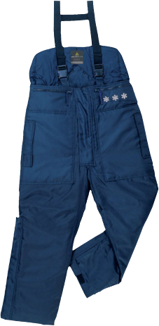 Delta Plus AUSTRAL2 Chill Room and Cold Store Dungarees - Extreme Cold Protection