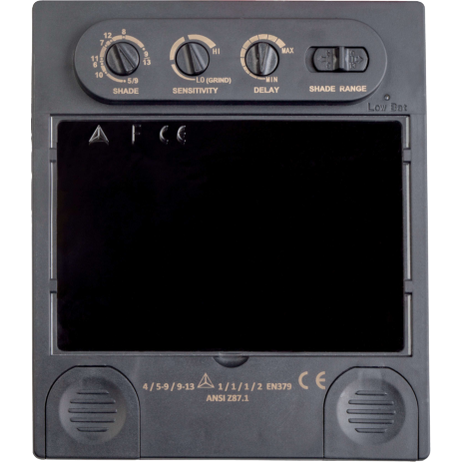 Delta Plus BARRIER 2 Welding Mask – Adjustable Tint, Durable Polycarbonate Lens