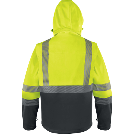 Delta Plus FAST High-Visibility 2-in-1 Softshell Jacket