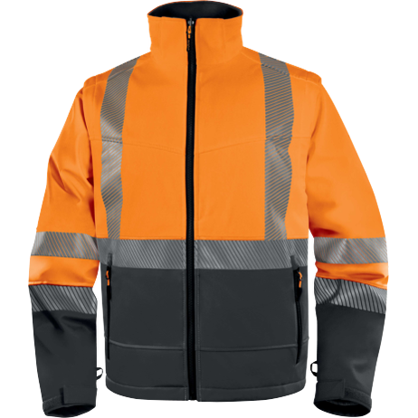 Delta Plus FAST High-Visibility 2-in-1 Softshell Jacket