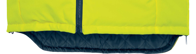 Delta Plus FIDJI3HV Reversible High-Visibility Bodywarmer