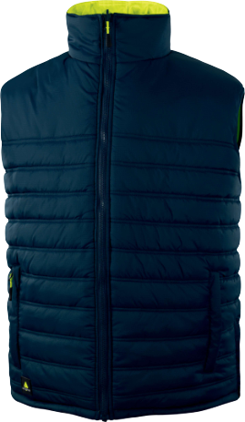 Delta Plus FIDJI3HV Reversible High-Visibility Bodywarmer