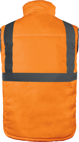 Delta Plus FIDJI3HV Reversible High-Visibility Bodywarmer