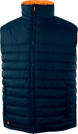 Delta Plus FIDJI3HV Reversible High-Visibility Bodywarmer