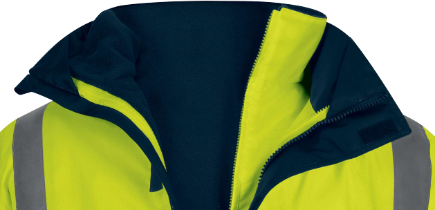 Delta Plus OPTIMUM3 5-in-1 Hi-Vis Waterproof Parka