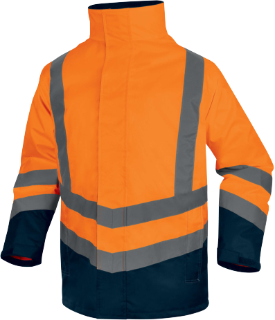 Delta Plus OPTIMUM3 5-in-1 Hi-Vis Waterproof Parka
