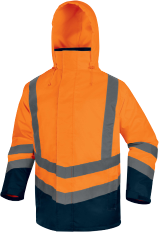Delta Plus OPTIMUM3 5-in-1 Hi-Vis Waterproof Parka