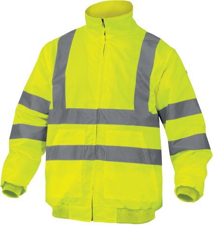 Delta Plus RENO HV 2-in-1 High-Visibility Rain Jacket