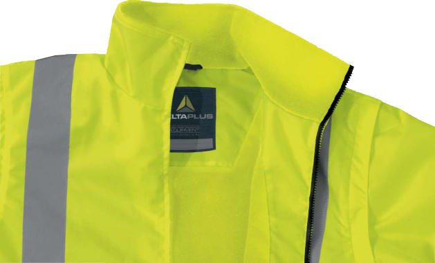 Delta Plus RENO HV 2-in-1 High-Visibility Rain Jacket