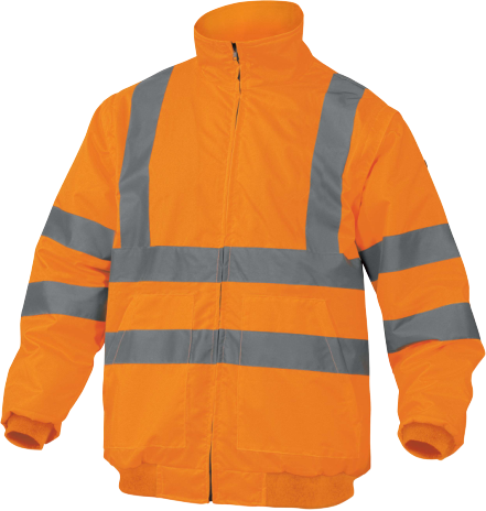 Delta Plus RENO HV 2-in-1 High-Visibility Rain Jacket