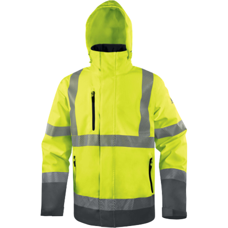 Delta Plus TRACK Waterproof High-Visibility Work Parka