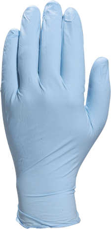 Delta Plus VENITACTYL V1400B100 Disposable Nitrile Gloves | Powder-Free, Chemical-Resistant