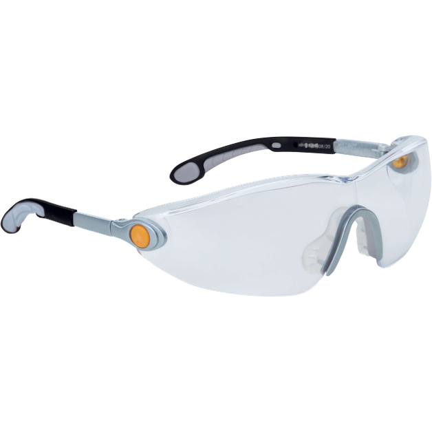 Delta Plus VULCANO2 PLUS CLEAR - Flexible Anti-Fog Safety Glasses