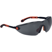 Delta Plus VULCANO2 SMOKE Safety Glasses – Adjustable & Anti-Fog