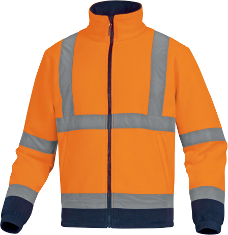 Delta Plus ZENITH High-Visibility Fleece Jacket