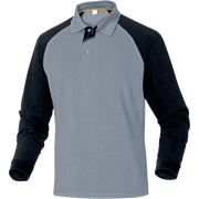 Delta Plus TURINO Unisex Long-Sleeve Cotton Polo