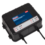 Sealey Two Bank 6/12V 10A (2 x 5A) Auto Maintenance Charger